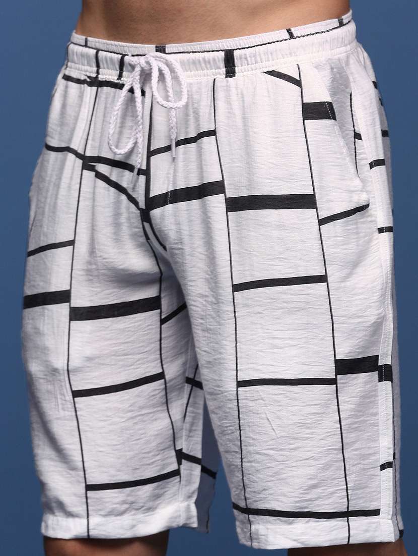 men printed cotton co-ord set - 21376992 -  Standard Image - 7