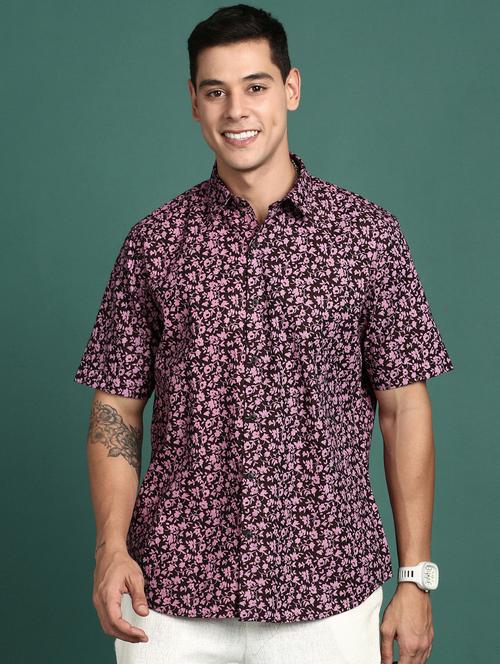 men short sleeved printed casual shirt - 21378755 -  Standard Image - 0