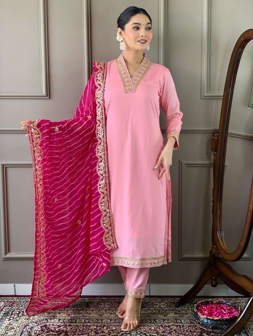 women kurta bottom set with dupatta - 21381104 -  Standard Image - 2