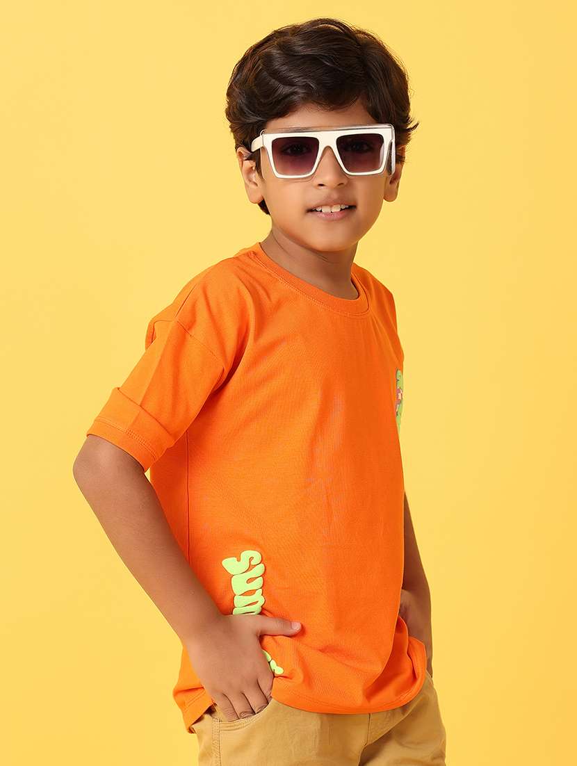 boys back print short sleeve t-shirt - 21381863 -  Standard Image - 2
