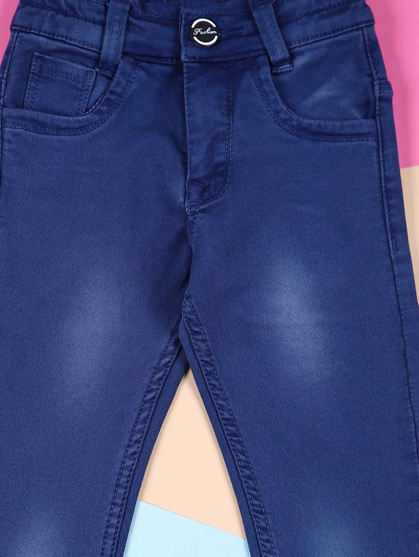 boys mid rise plain jeans - 21382806 -  Standard Image - 2