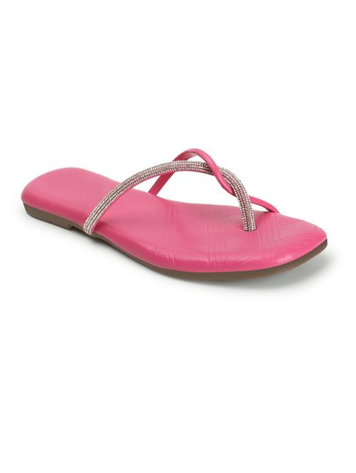 women pink slip on sandal - 21383030 -  Standard Image - 0