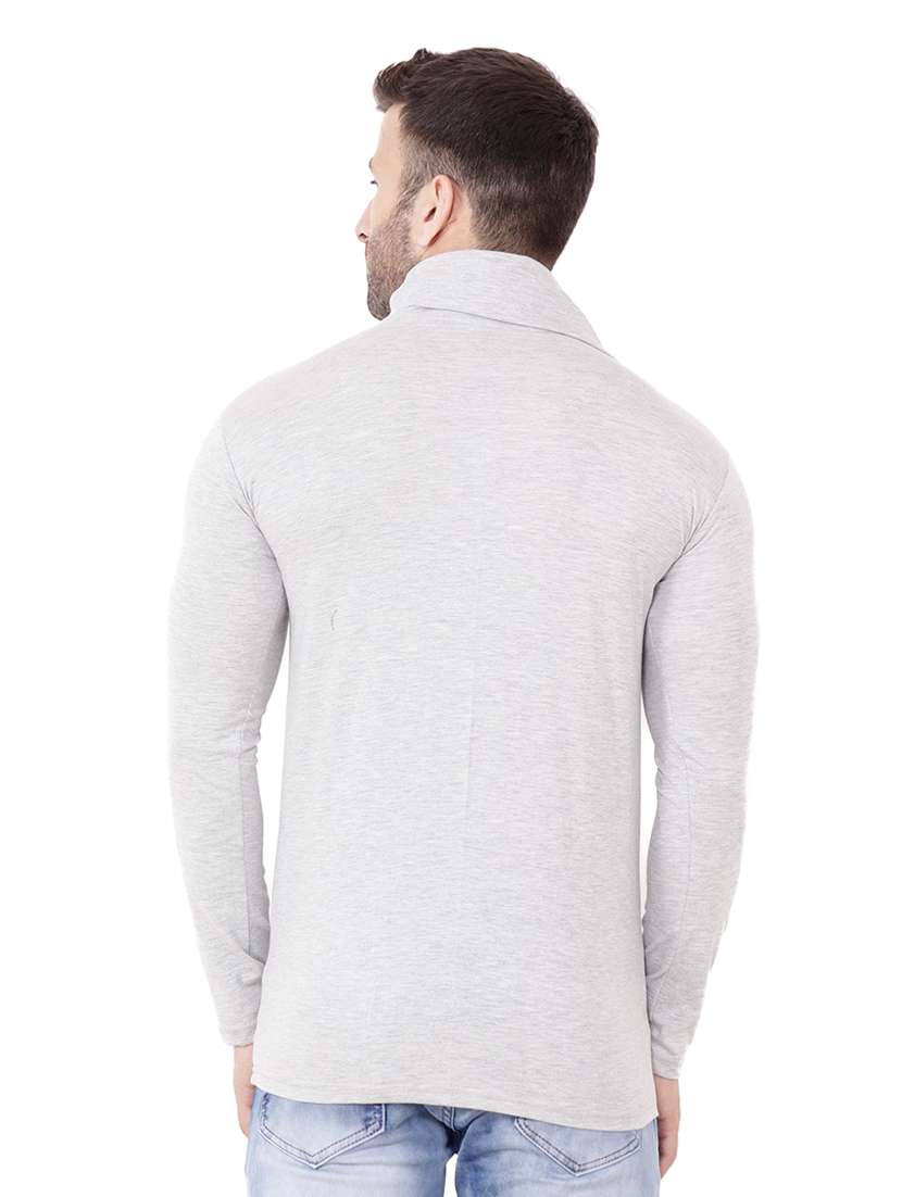 men long sleeved placement print t-shirt - 21383615 -  Standard Image - 2