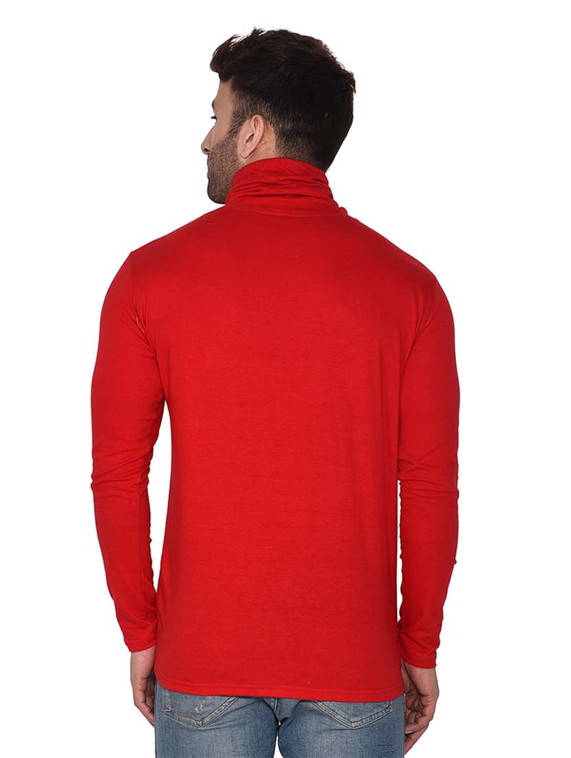 men long sleeved placement print t-shirt - 21383620 -  Standard Image - 2