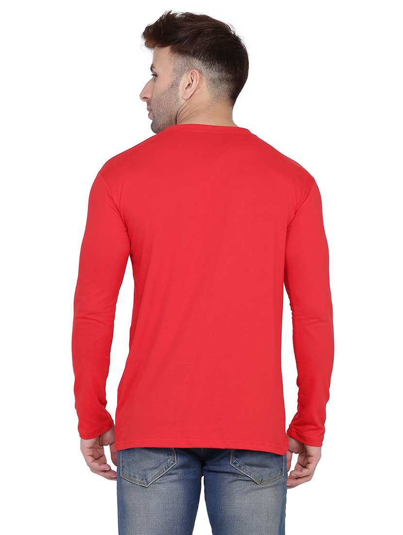 men long sleeved solid t-shirt - 21383648 -  Standard Image - 2