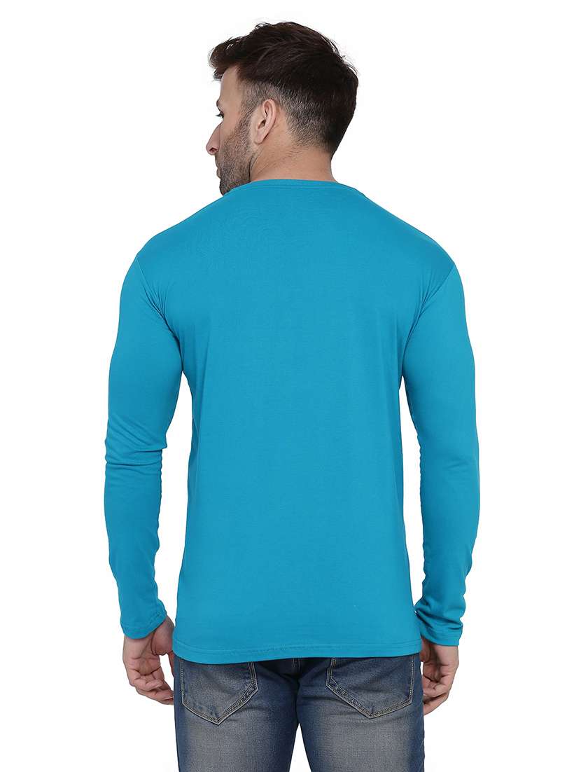 men long sleeved solid t-shirt - 21383656 -  Standard Image - 2