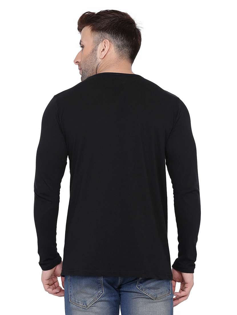 Men Placement Print Long Sleeve T-shirt - 21383919 -  Standard Image - 2