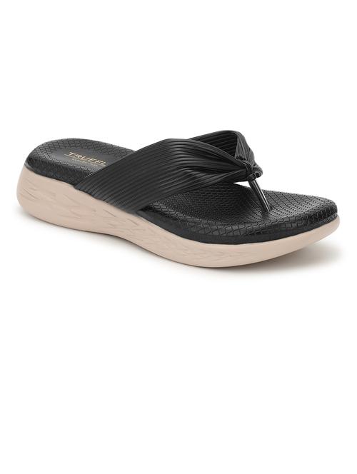 women black slip on sandal - 21384938 - Standard Image - 0