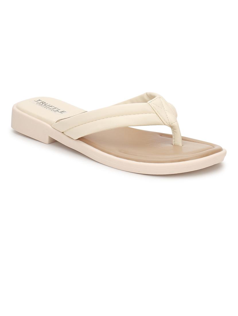 women beige slip on sandal - 21384940 -  Zoom Image - 0