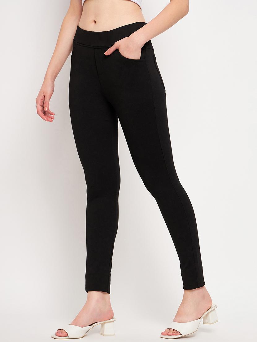women black solids jegging - 21385105 - Standard Image - 2