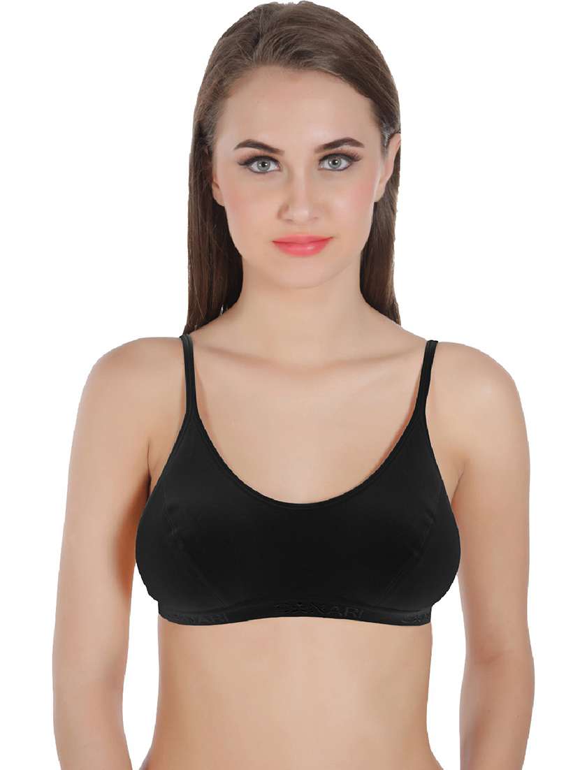 pack of 2 solid sports bra - 21386040 -  Standard Image - 2