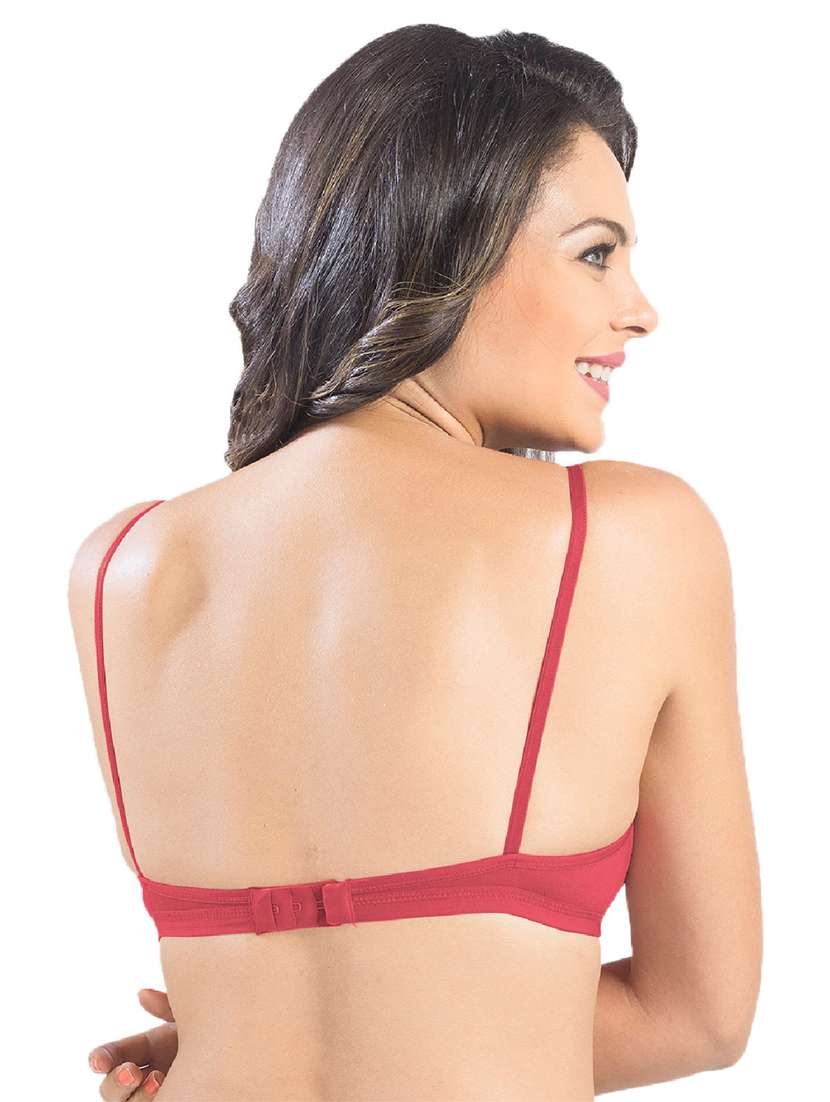 women solid set of 2 t-shirt bra - 21386272 -  Standard Image - 2