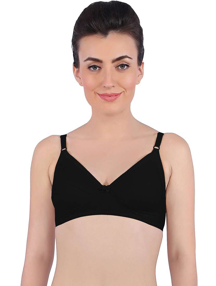 pack of 2 solid regular bra - 21386420 - Standard Image - 2
