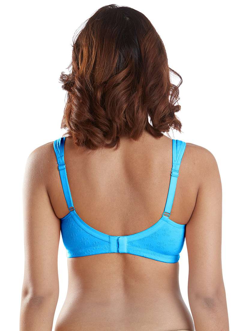  women solid cotton blend minimizer bra - 21386884 -  Standard Image - 2
