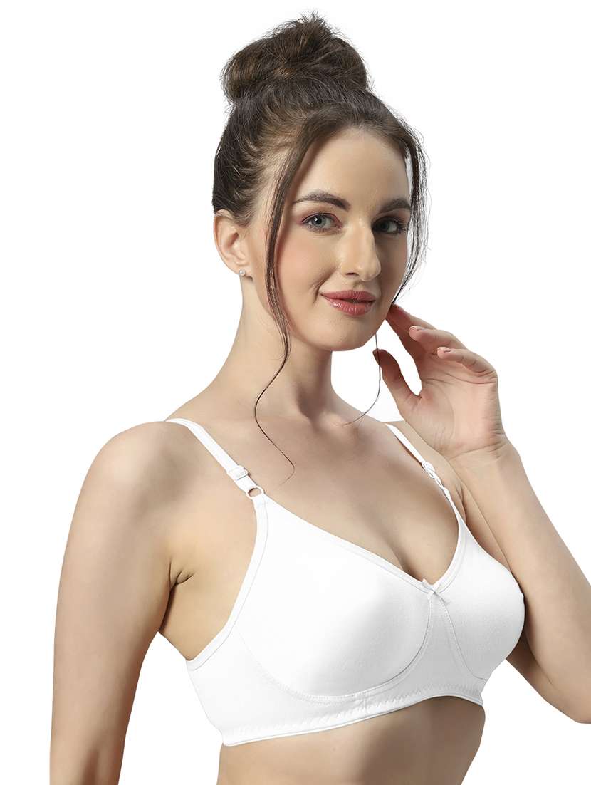 pack of 3 women solid regular bra - 21386913 -  Standard Image - 2