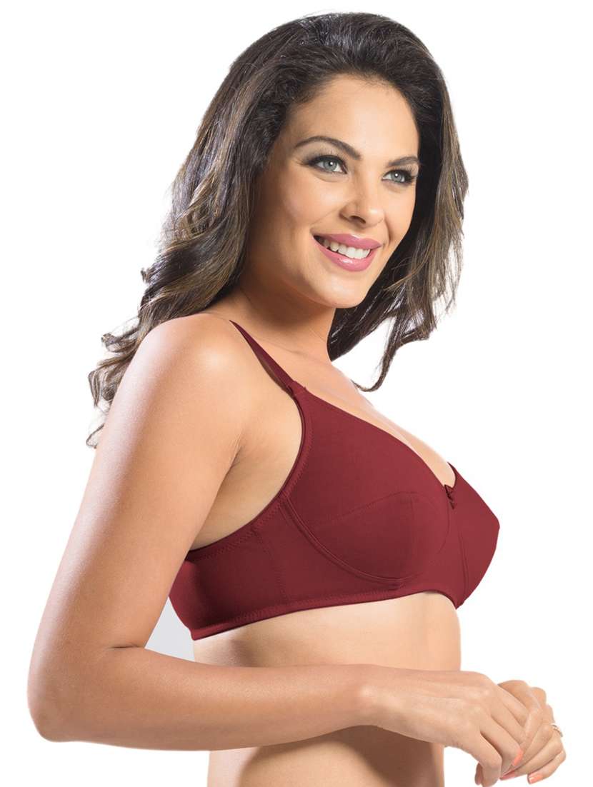 pack of 2 women solid regular bra - 21386961 -  Standard Image - 2