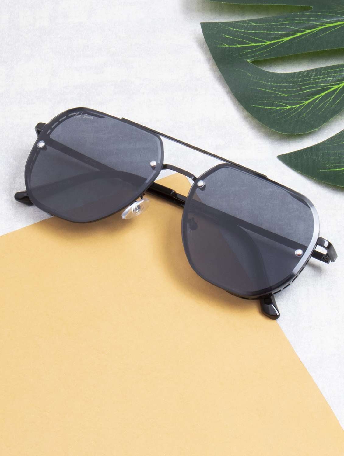 ted smith full rim aviator shape branded latest and stylish sunglasses | polycarbonate lens & 100 % uv protection | men & women