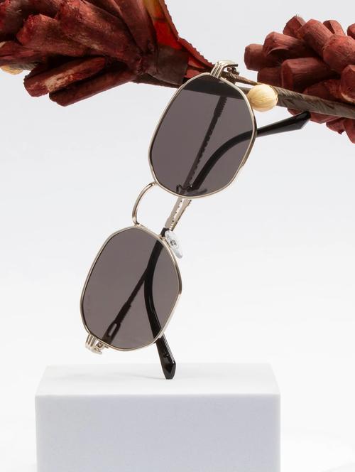 ted smith full rim oval shape branded latest and stylish sunglasses | polycarbonate lens & 100 % uv protection | men & women - 21387297 - Standard Image - 0
