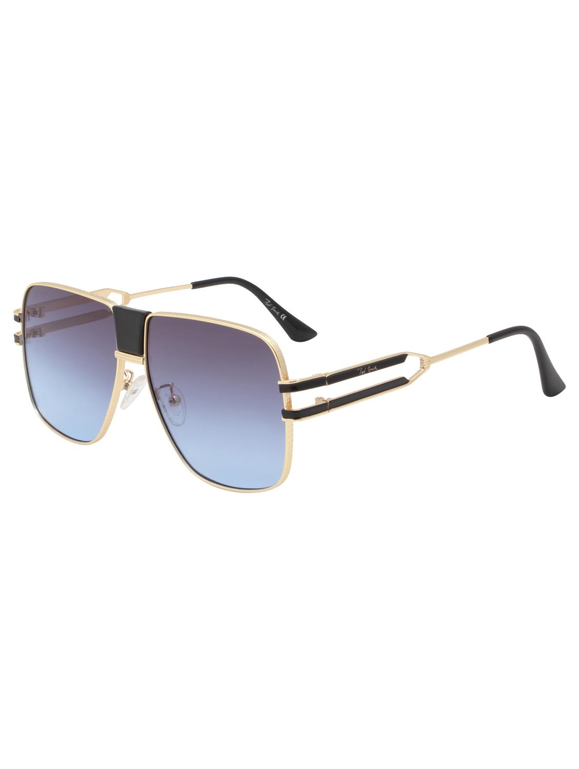ted smith full rim aviator shape branded latest and stylish sunglasses | polycarbonate lens & 100 % uv protection | men & women - 21387308 - Standard Image - 2