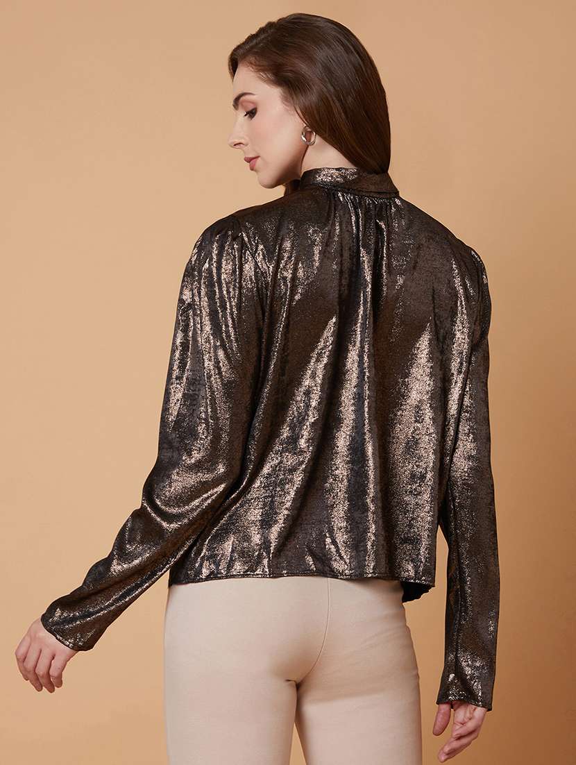 brown nylon regular top - 21387384 -  Standard Image - 2