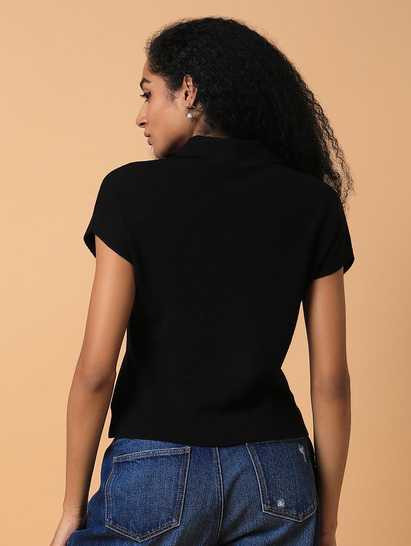 black acrylic regular top - 21387454 - Standard Image - 2