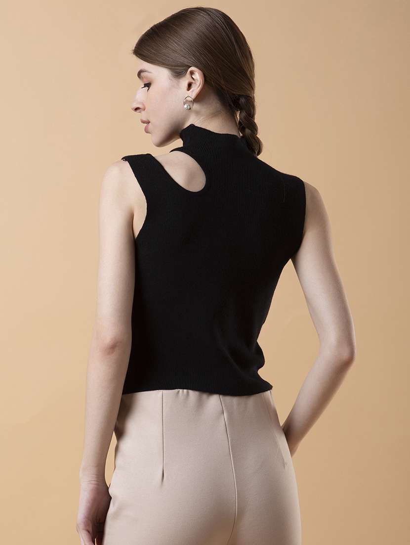 black acrylic regular top - 21387492 -  Standard Image - 2