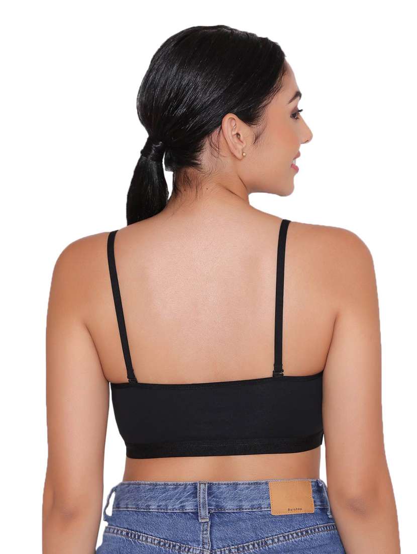 women pack of 2 solid sports bra - 21387816 -  Standard Image - 2