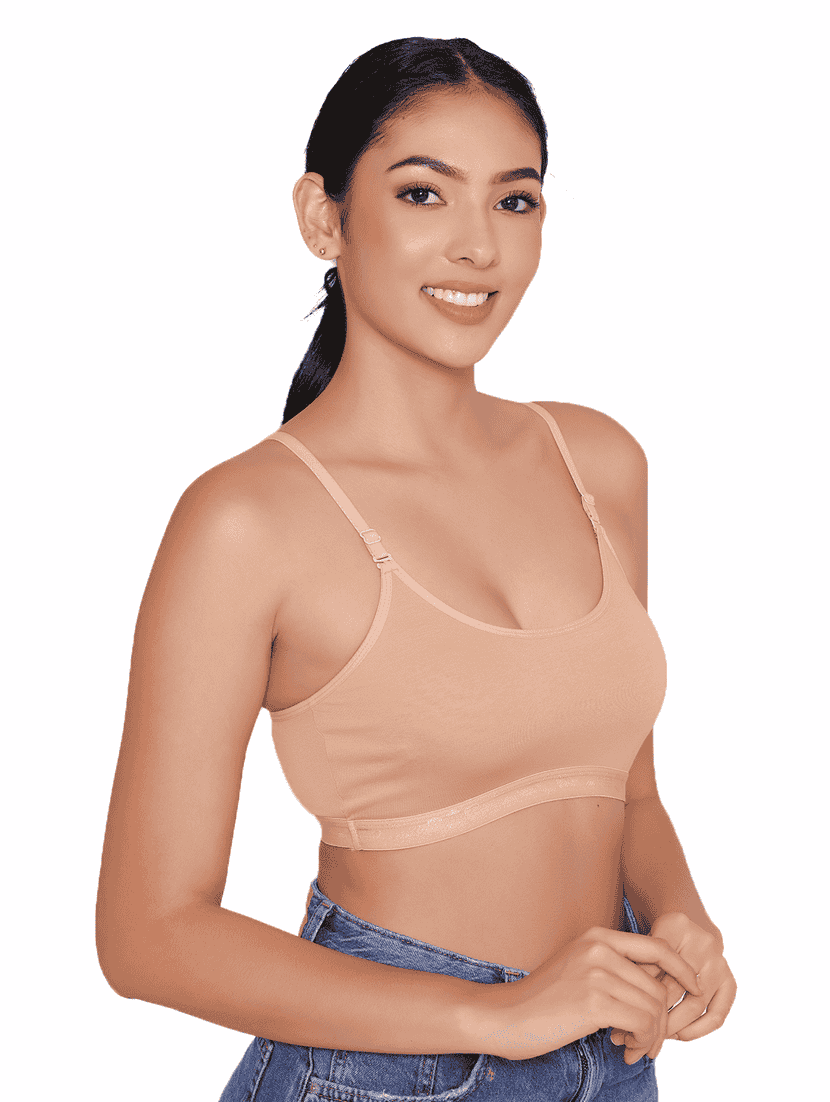 women pack of 3 solid sports bra - 21387844 -  Standard Image - 2