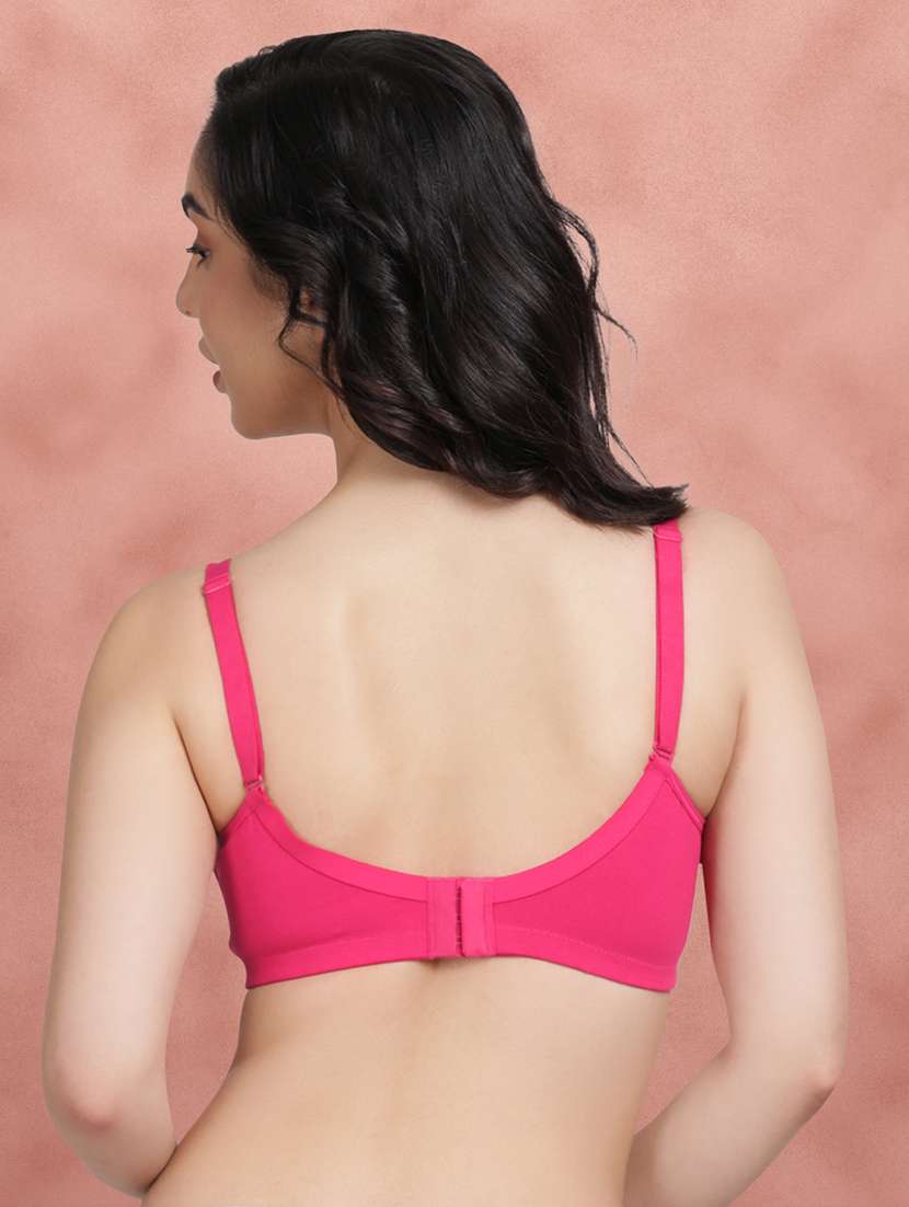 pink solid t-shirt bra - 21388467 -  Standard Image - 2