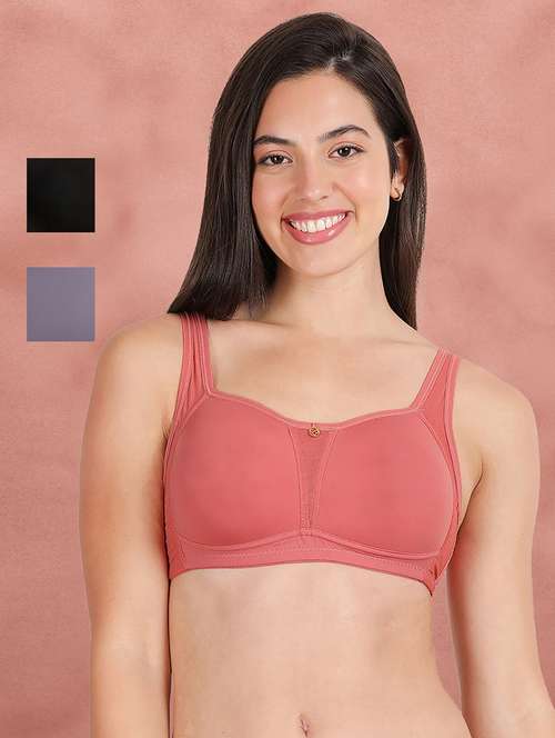 women pack of 3 minimizer bra - 21388512 - Standard Image - 0