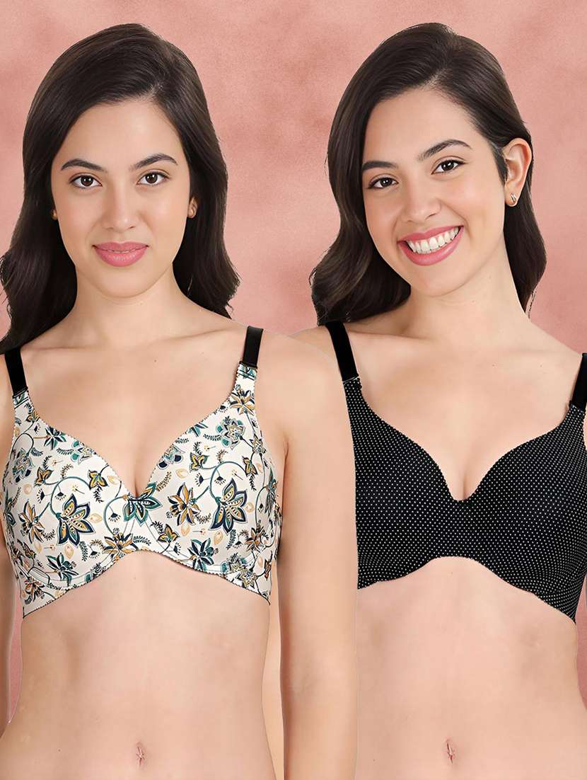 women pack of 2 t-shirt bra
