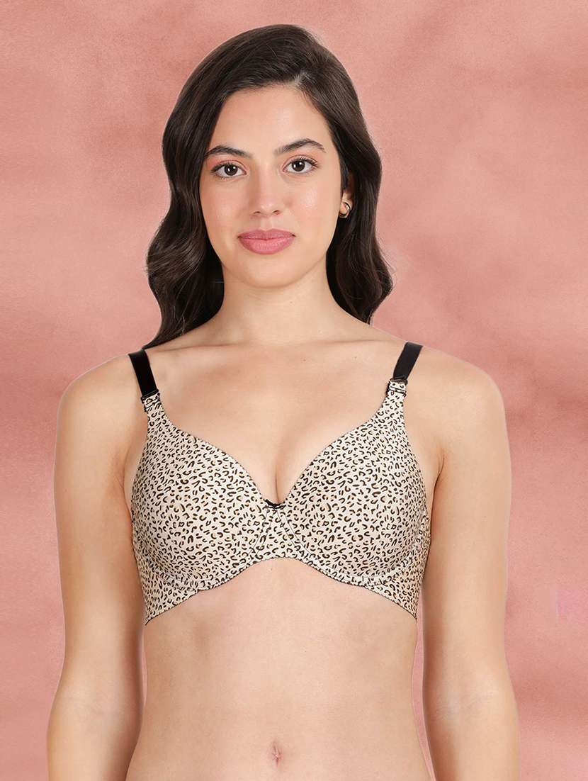 pack of 3 printed bra combos - 21388872 - Standard Image - 2