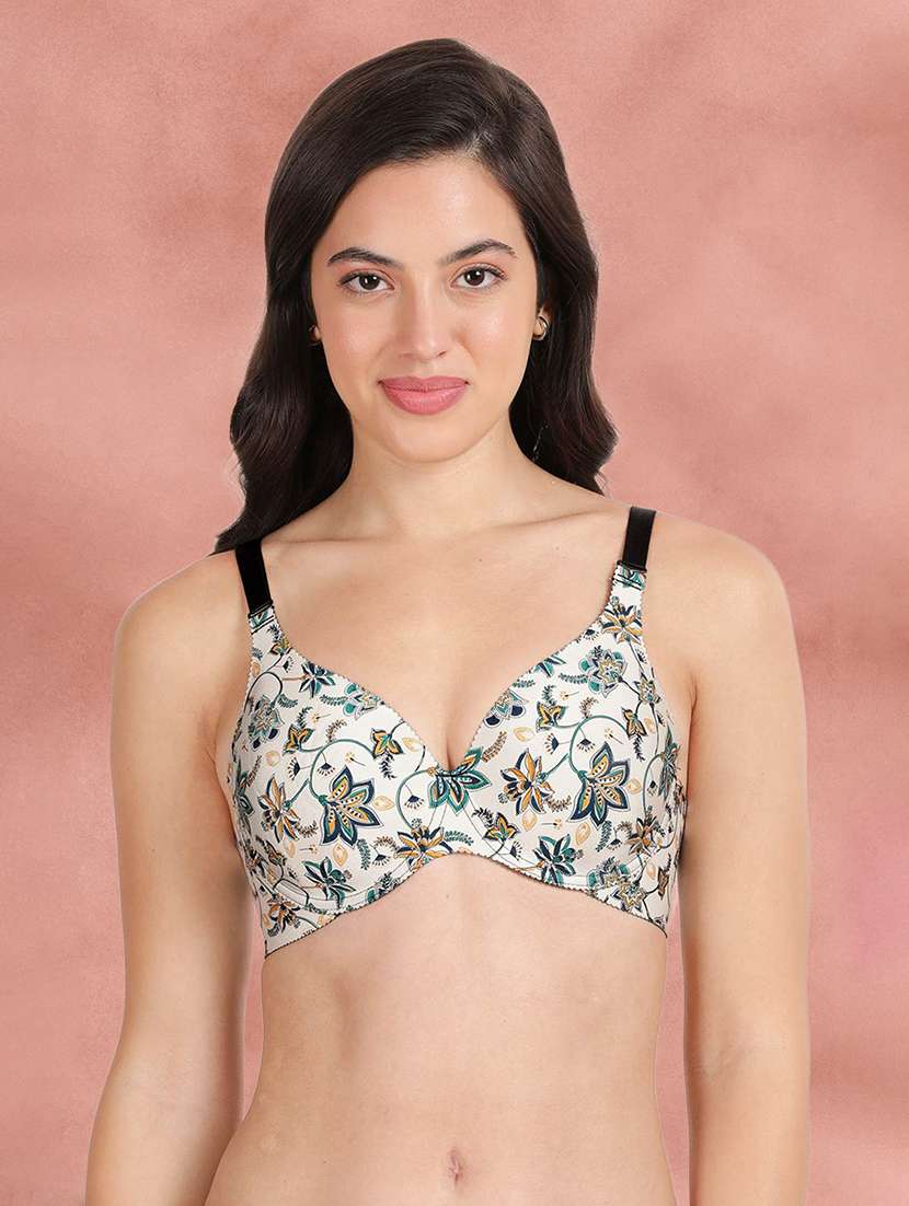 pack of 3 printed bra combos - 21388875 - Standard Image - 2