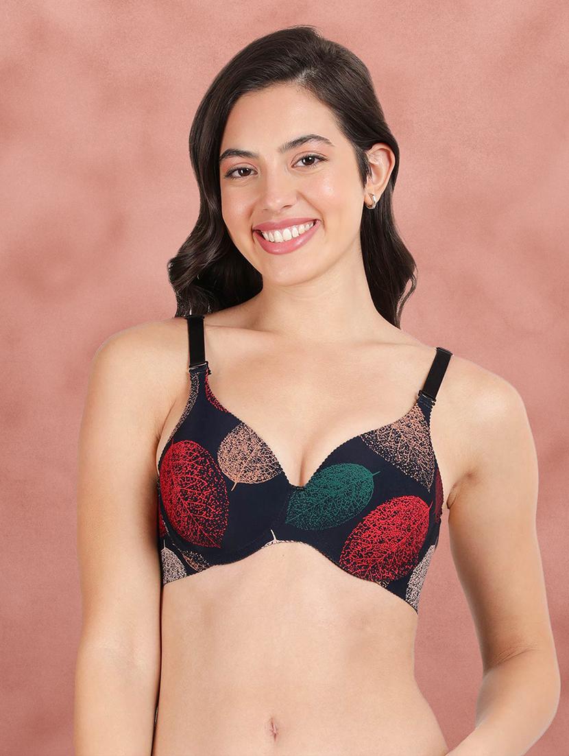 women printed t-shirt bra