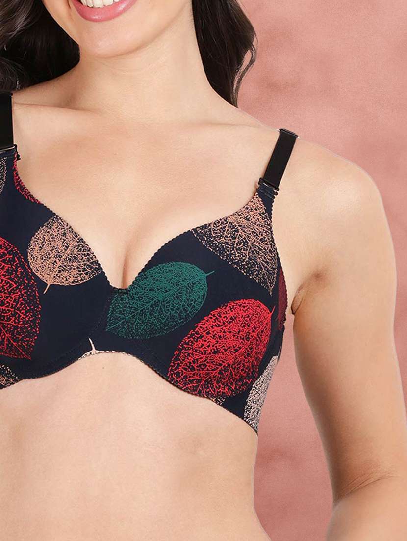 Women Printed T Shirt Bra