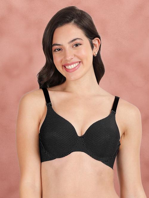 women printed t-shirt bra - 21388979 - Standard Image - 0