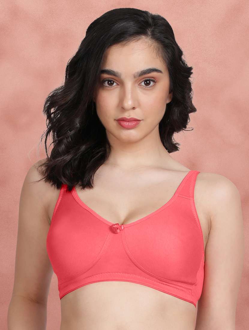 women pack of 2 solid t-shirt bra - 21388992 - Standard Image - 2