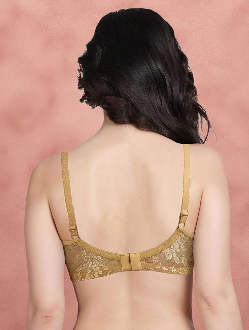pack of 2 self design bras - 21389002 - Standard Image - 2
