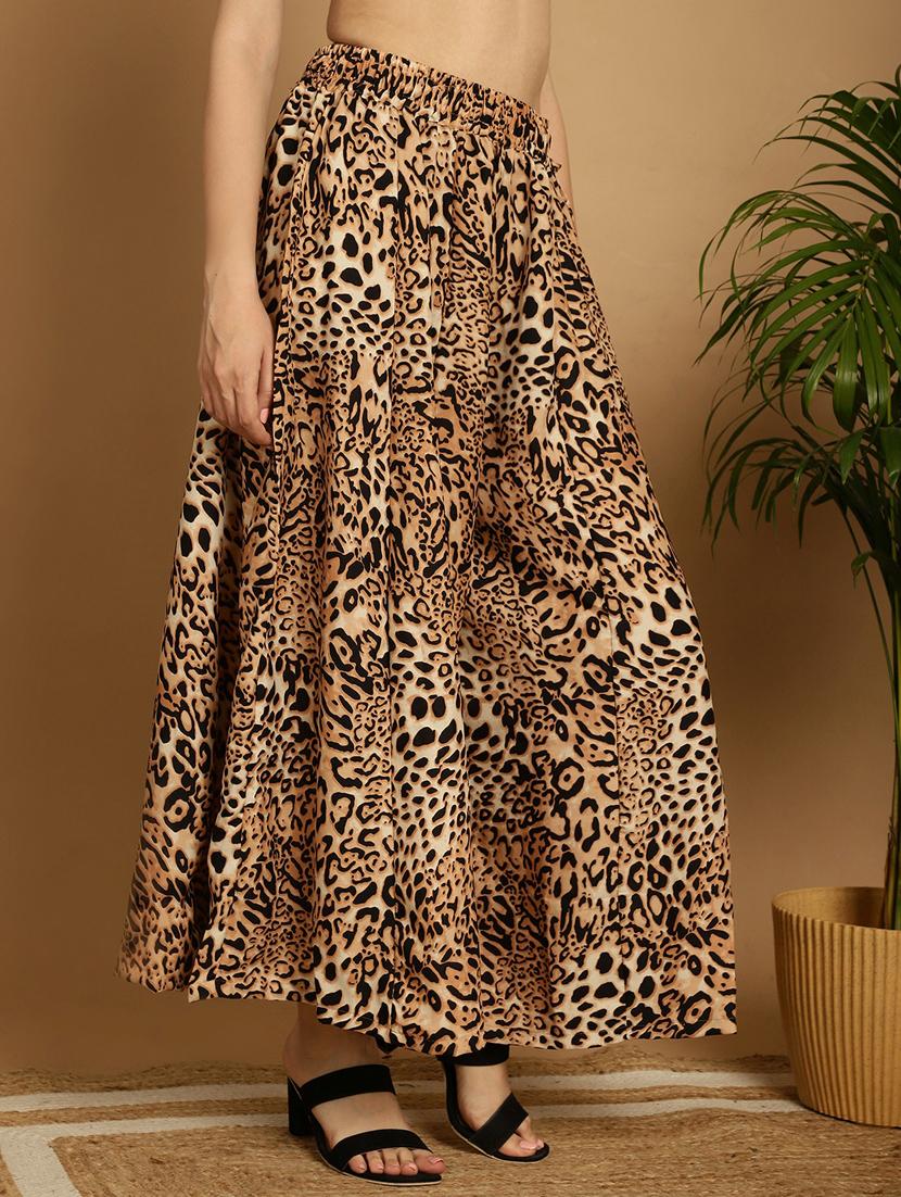 set of 2 multi colored crepe palazzo - 21389039 - Standard Image - 2