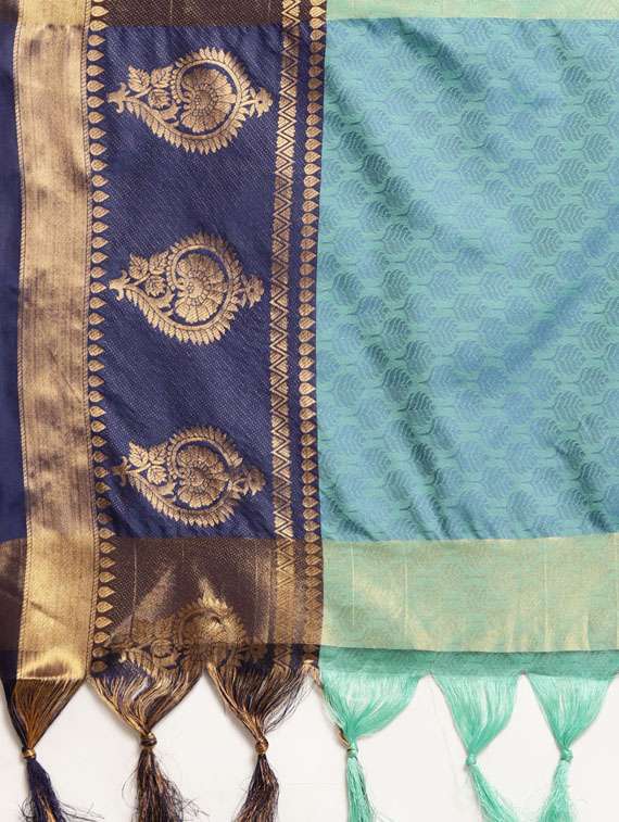 women self desig dharmavaram saree with blouse - 21389318 -  Standard Image - 7