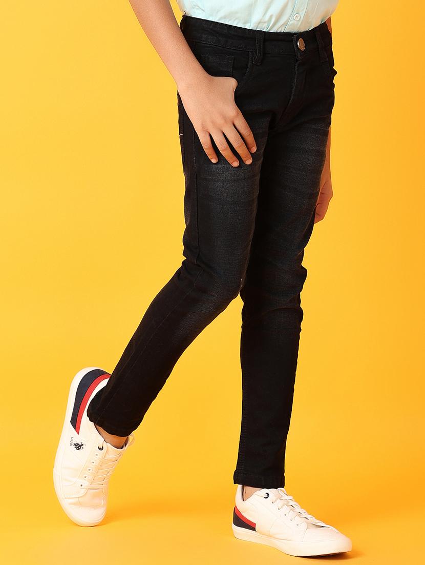 boys black dark plain jean - 21389838 - Standard Image - 2