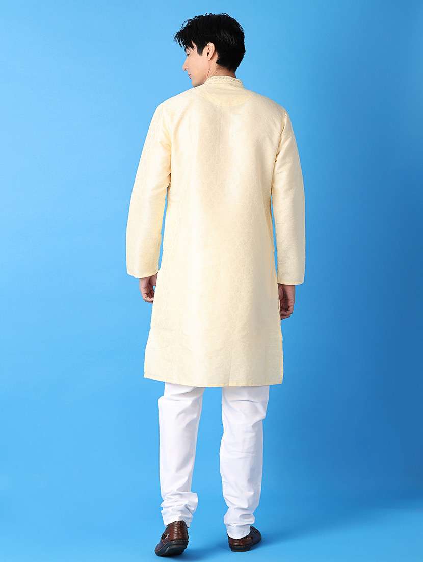 men printed kurta pyjama ethnic wear set - 21389845 -  Standard Image - 2