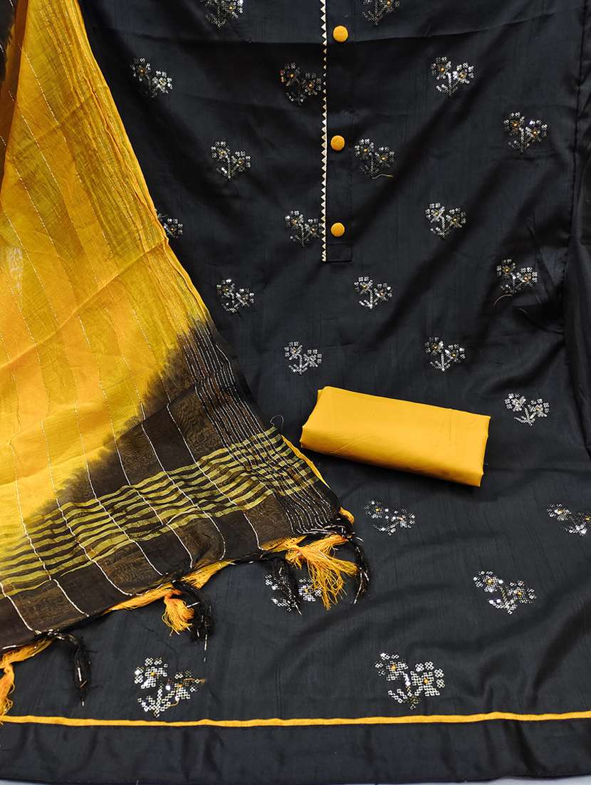 women embroidered unstitched suits - 21390499 -  Standard Image - 2