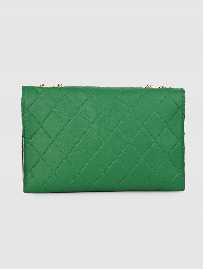 women green pu sling bag - 21390817 - Standard Image - 2