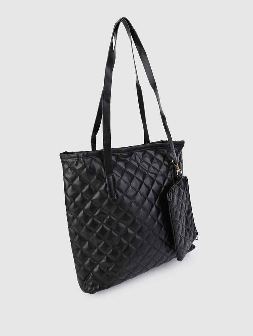women black pu handbag - 21390840 - Standard Image - 2