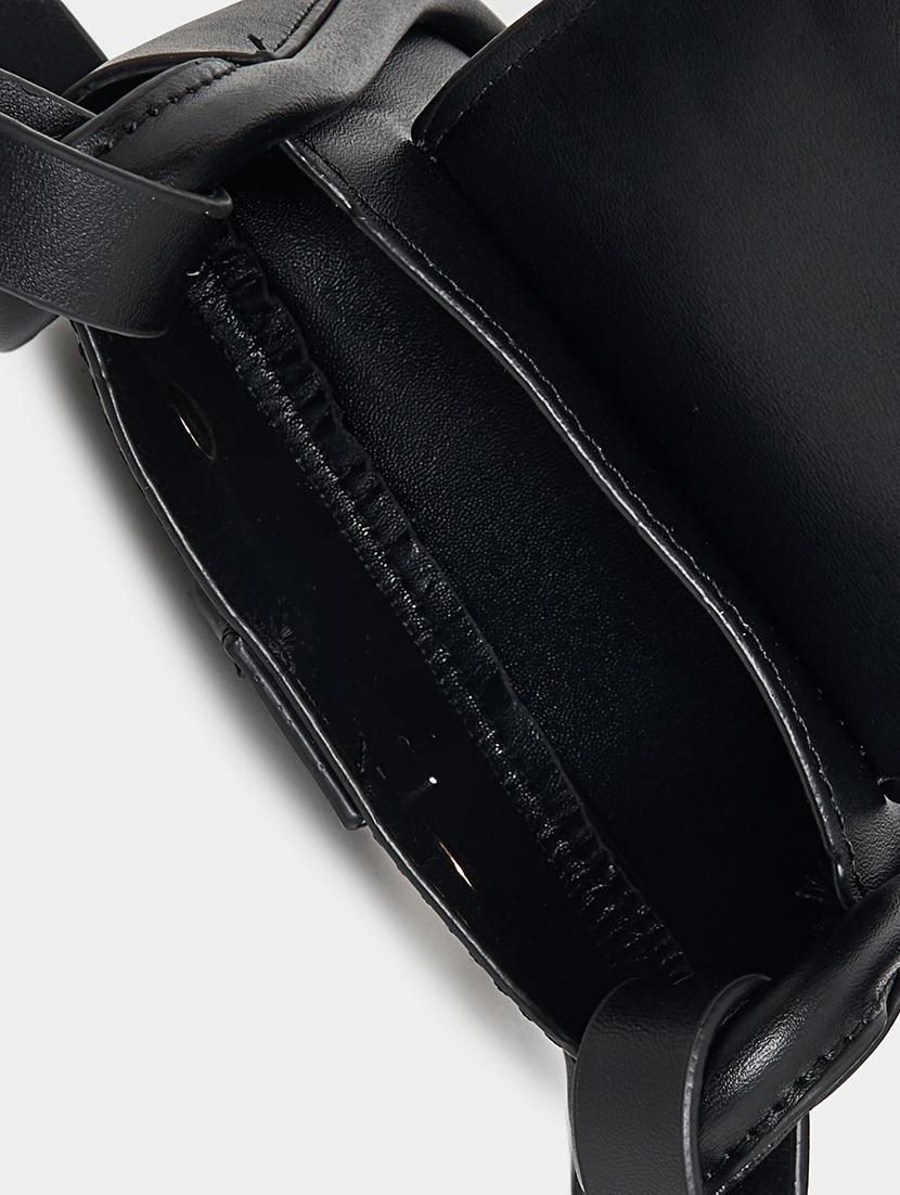 women black pu sling bag - 21390841 - Standard Image - 2