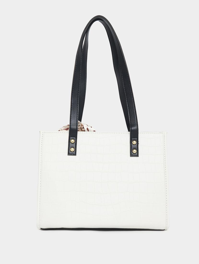 women white pu handbag - 21390842 - Standard Image - 2
