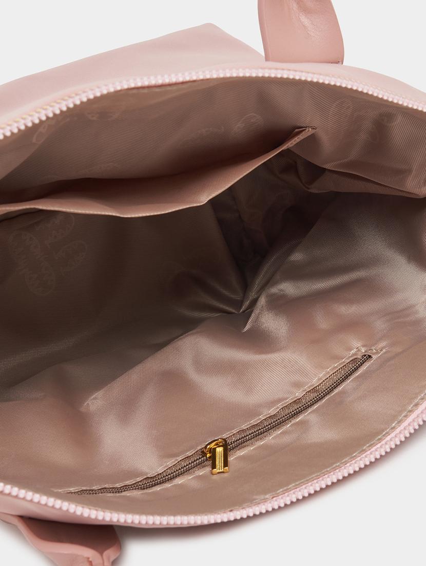 women pink pu handbag - 21390851 - Standard Image - 7