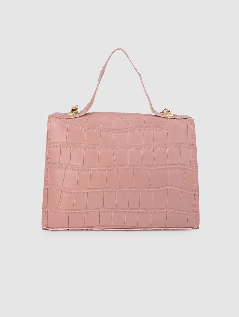 pink pu sling bag - 21390859 -  Standard Image - 2