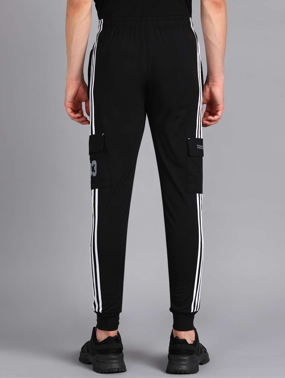 men mid rise side taped joggers  - 21391144 -  Standard Image - 2
